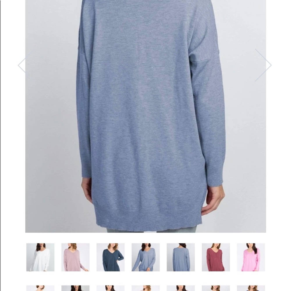 Dreamer's Basic Tunic Sweater - image 3